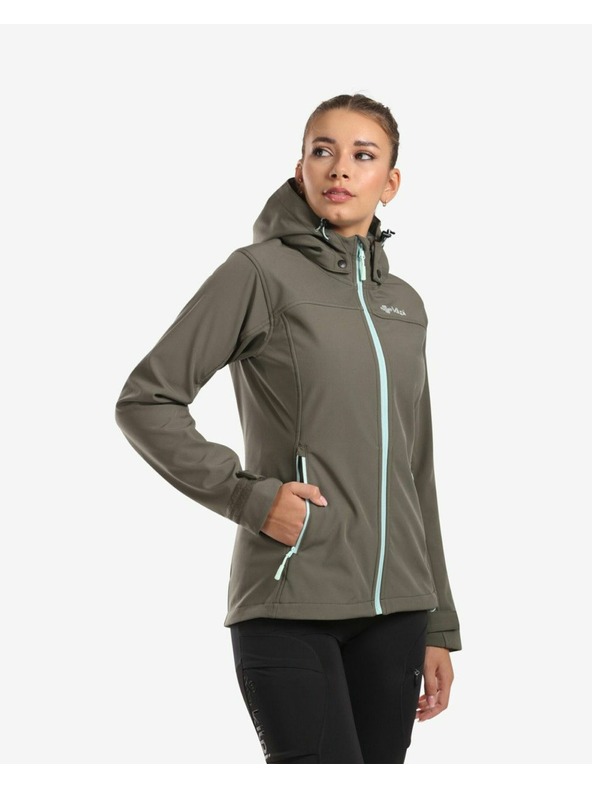 Kilpi Giacca softshell Kilpi RAVIA-W da donna verde scuro