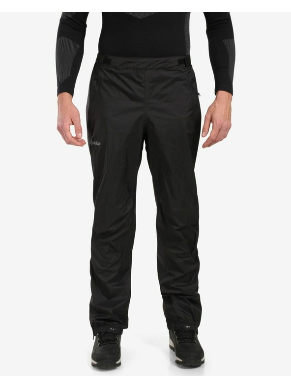 Kilpi Pantaloni Hardshell e impermeabili da uomo Kilpi ALPIN-M Nero