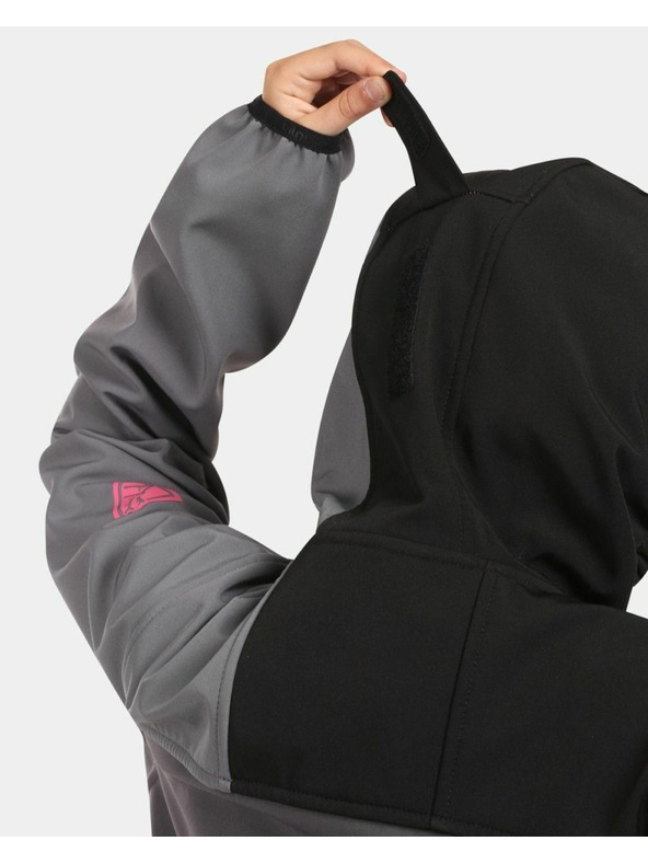 Kilpi Giacca Softshell da bambina Kilpi RAVIA-J Nero