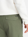 Ombre Clothing Pantaloni da uomo in maglia con tasche oliva Ombre Clothing