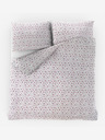 Kvalitex Biancheria da letto in cotone francese Provence Collection 200x200, 70x90cm Violeta viola Qualitex