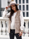 Edoti EDOTI Gilet da donna, beige