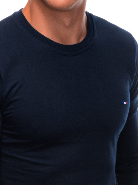 Edoti EDOTI Camicia a maniche lunghe da uomo, blu scuro