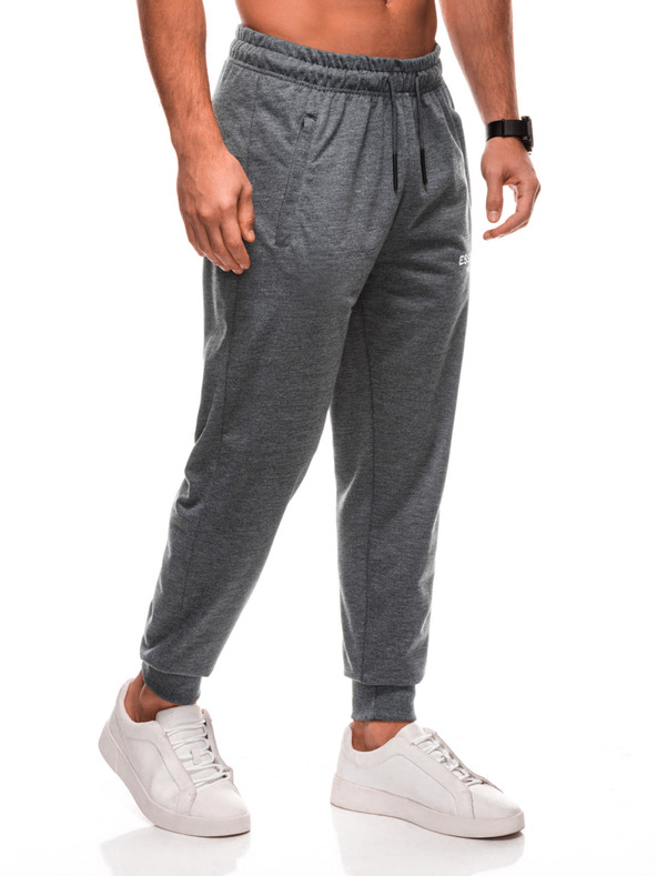 Edoti EDOTI Pantaloni da ginnastica da uomo, grigio