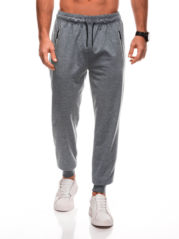 Edoti EDOTI Pantaloni da ginnastica da uomo, grigio