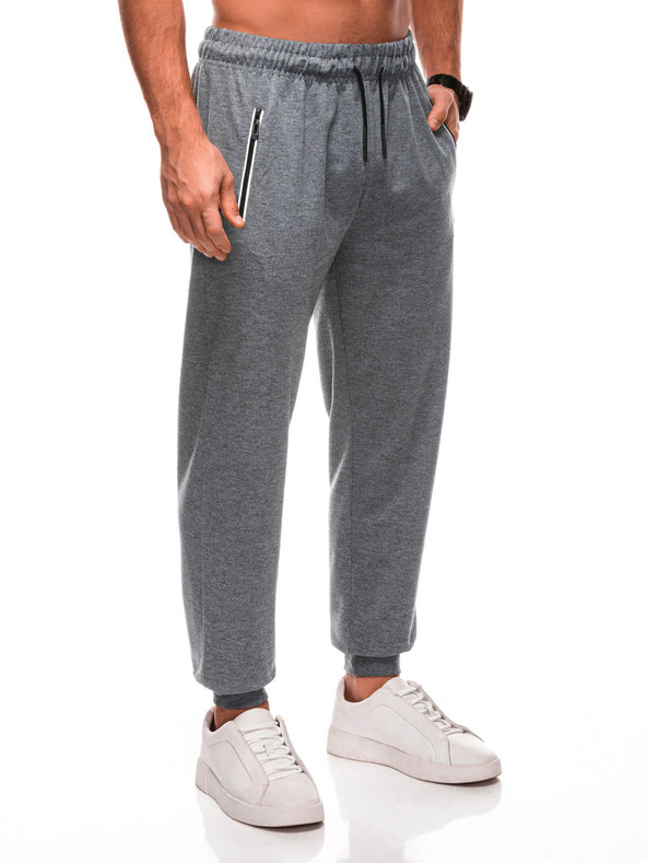 Edoti EDOTI Pantaloni da ginnastica da uomo, grigio