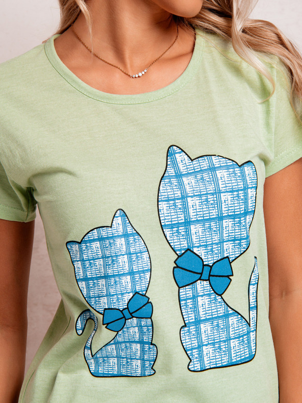 Edoti EDOTI Pigiama donna, verde chiaro