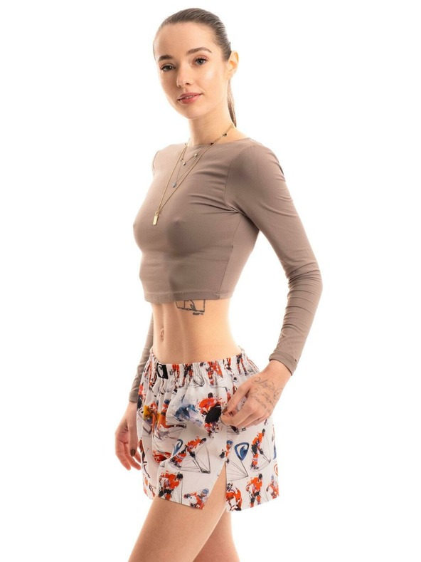 Represent Pantaloncini BELLA da donna WE ARE THE CHAMPIONS Rappresentare