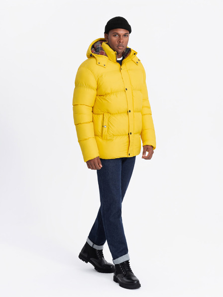 Ombre Clothing Giacca a quadri da uomo foderata Ombre Clothing