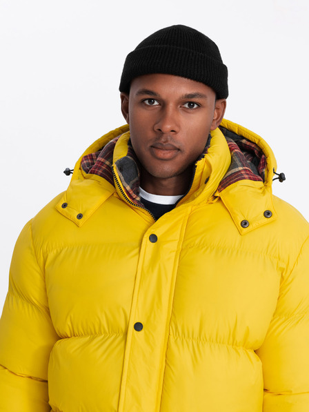 Ombre Clothing Giacca a quadri da uomo foderata Ombre Clothing