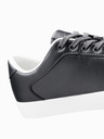 Ombre Clothing Sneakers classiche da uomo con suola alta Ombre Clothing