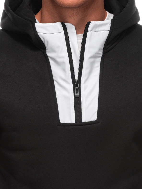 Edoti Felpa con cappuccio da uomo Edoti