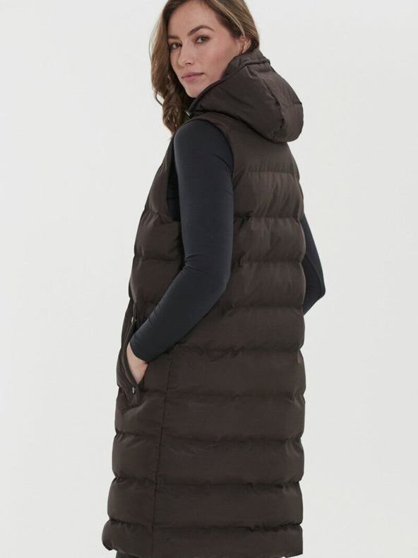 Weather report Gilet lungo da donna Weather Report Chief W