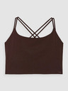 4F Top da yoga riciclato da donna 4F - marrone