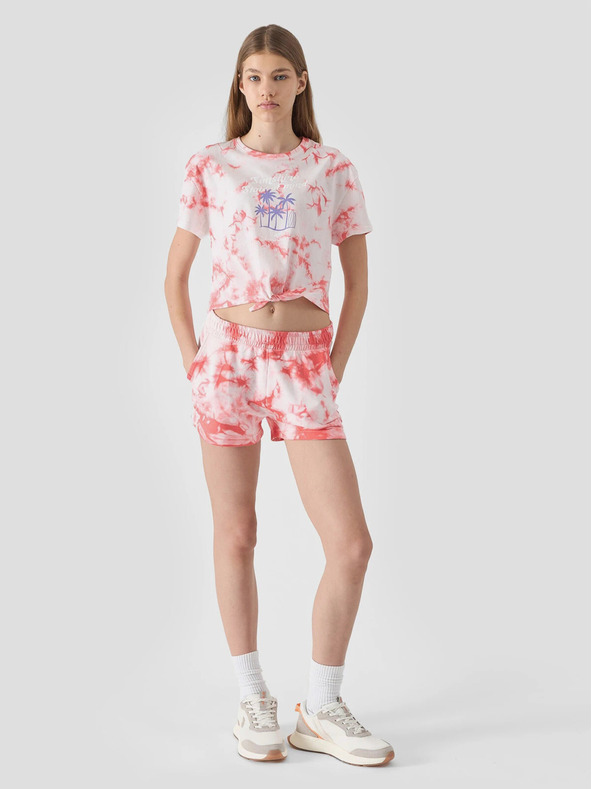 4F Maglietta da ragazza stampata 4F