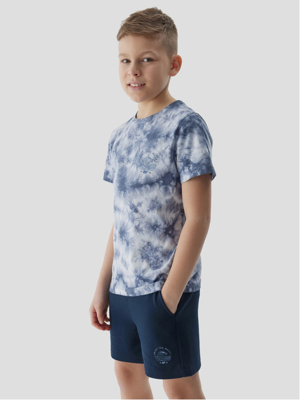 4F T-shirt bambino con stampa 4F