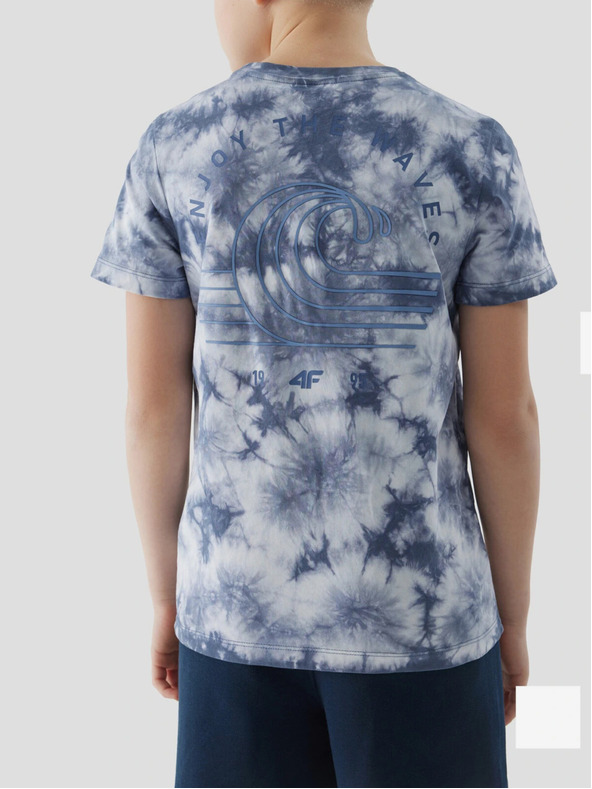 4F T-shirt bambino con stampa 4F