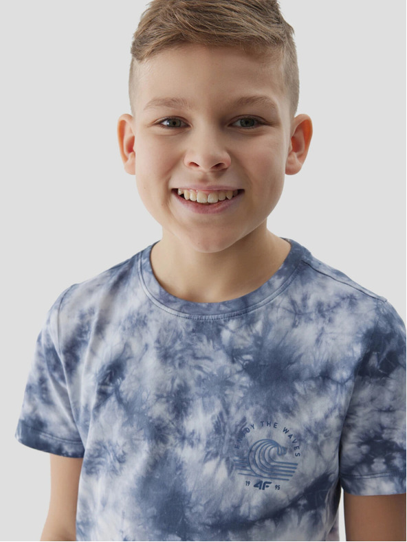 4F T-shirt bambino con stampa 4F