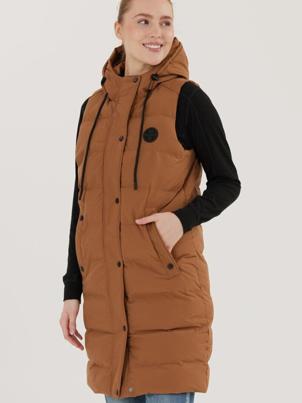 Weather report Gilet lungo da donna Weather Report Chief W