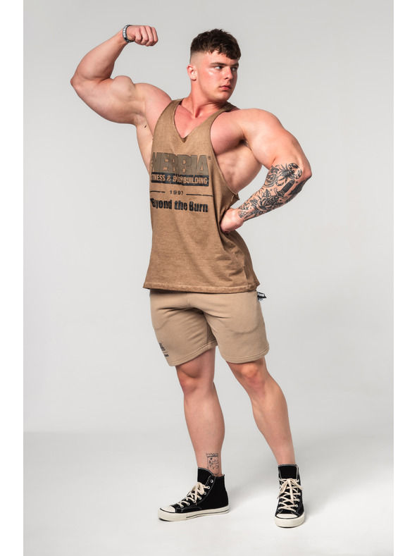 Nebbia Pantalone GYM BRO 352 M, marrone chiaro