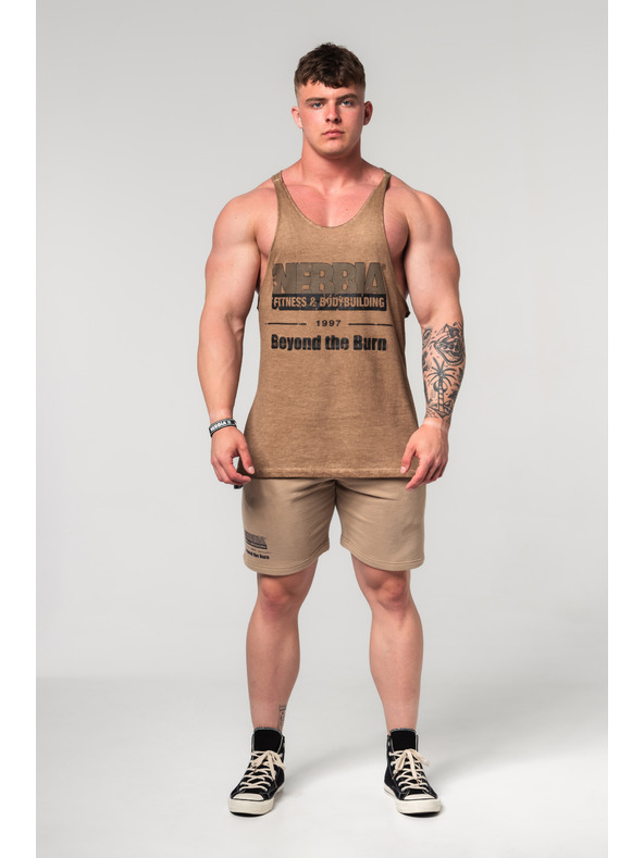 Nebbia Pantalone GYM BRO 352 M, marrone chiaro