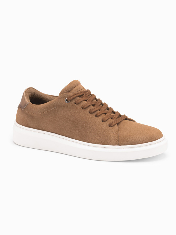 Ombre Clothing Sneakers classiche da uomo in morbida pelle scamosciata Abbigliamento Ombre