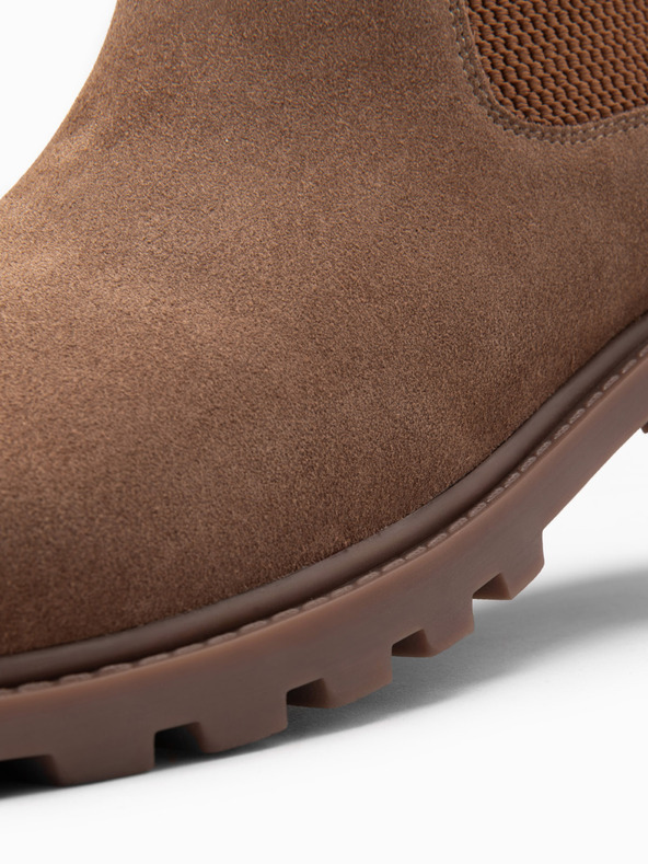 Ombre Clothing Scarpe con tacco alto in pelle scamosciata da uomo Abbigliamento Ombre