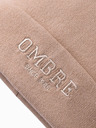 Ombre Clothing Cappello lavorato a maglia da uomo con scritta ricamata Ombre Clothing