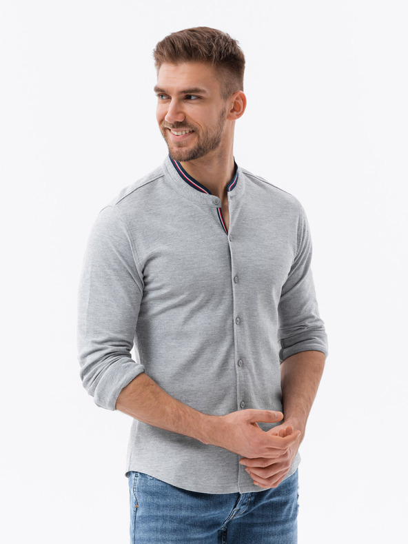 Ombre Clothing Camicia slim da uomo Ombre Abbigliamento