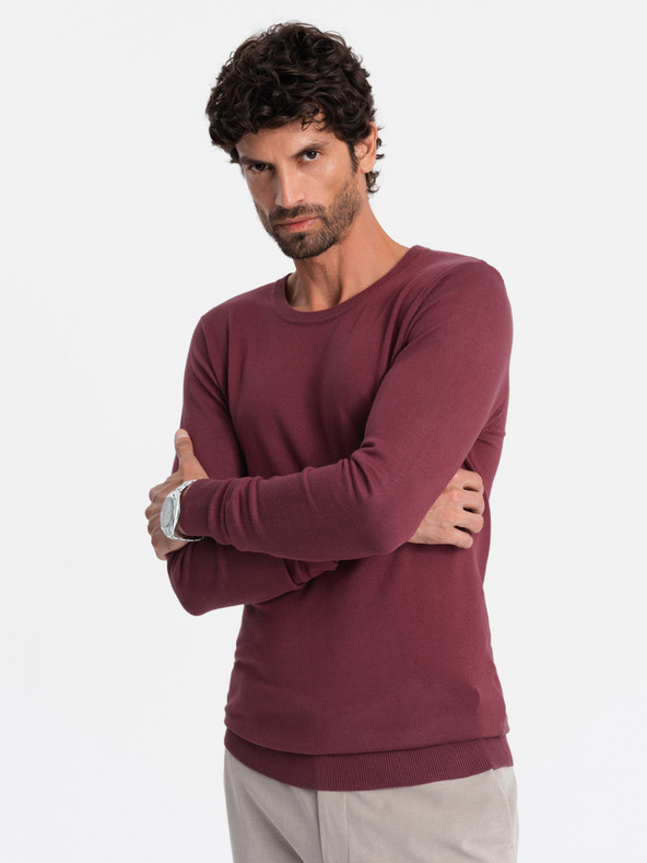 Ombre Clothing Maglione classico a girocollo da uomo Abbigliamento Ombre
