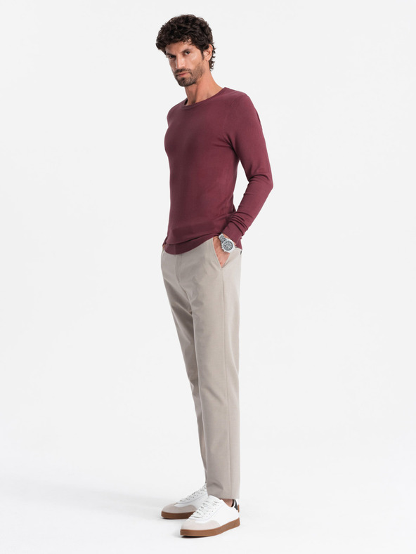 Ombre Clothing Maglione classico a girocollo da uomo Abbigliamento Ombre