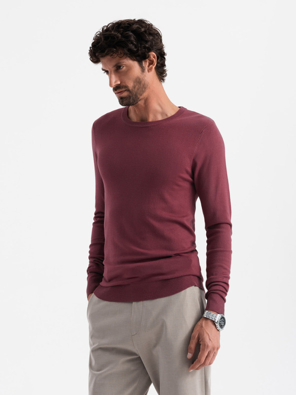 Ombre Clothing Maglione classico a girocollo da uomo Abbigliamento Ombre