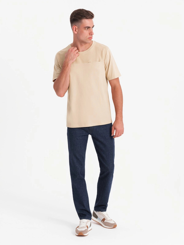 Ombre Clothing Maglietta da uomo in cotone Ombre Clothing