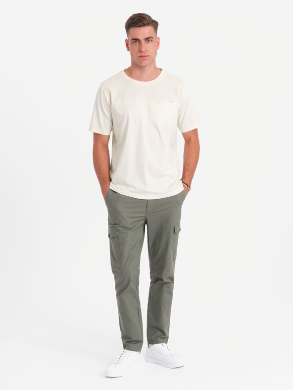 Ombre Clothing Maglietta da uomo in cotone Ombre Clothing