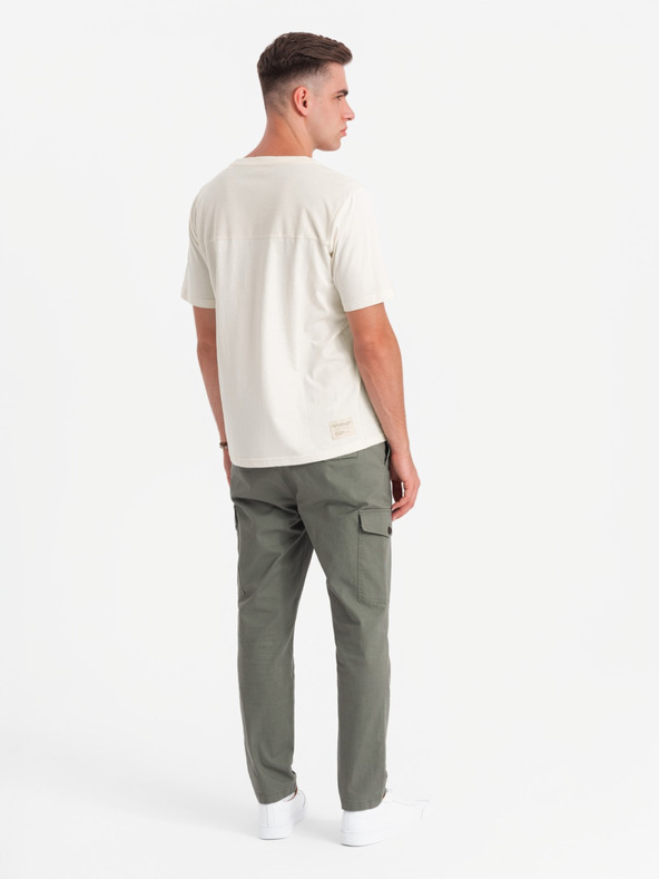 Ombre Clothing Maglietta da uomo in cotone Ombre Clothing