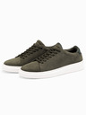 Ombre Clothing Sneakers classiche da uomo in morbida pelle scamosciata Abbigliamento Ombre