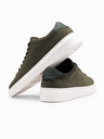 Ombre Clothing Sneakers classiche da uomo in morbida pelle scamosciata Abbigliamento Ombre