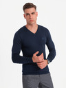 Ombre Clothing Maglione BASIC da uomo elegante con scollo a V Abbigliamento Ombre
