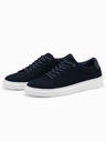 Ombre Clothing Sneakers classiche da uomo in morbida pelle scamosciata Abbigliamento Ombre