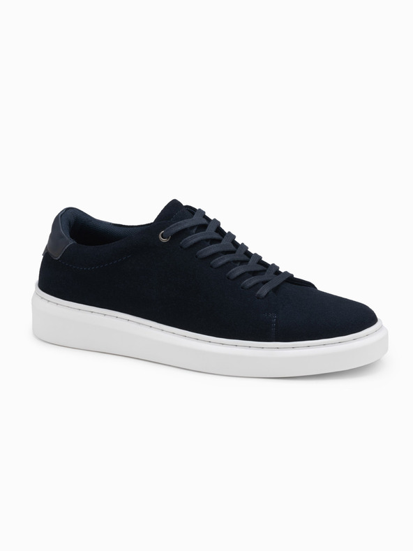 Ombre Clothing Sneakers classiche da uomo in morbida pelle scamosciata Abbigliamento Ombre