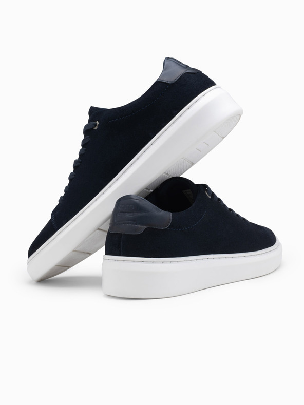 Ombre Clothing Sneakers classiche da uomo in morbida pelle scamosciata Abbigliamento Ombre