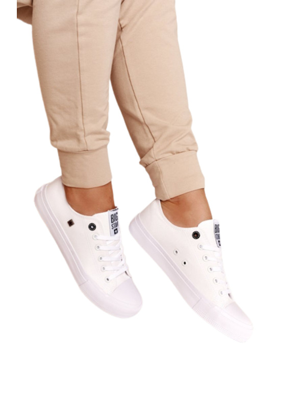 BIG STAR SHOES Scarpe da ginnastica classiche Big Star da donna - Bianco