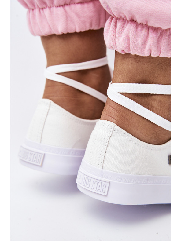 BIG STAR SHOES Scarpe da ginnastica classiche Big Star da donna - Bianco