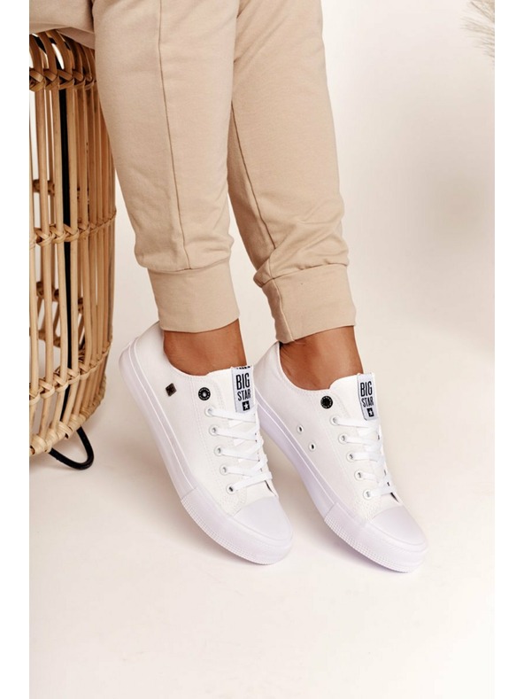 BIG STAR SHOES Scarpe da ginnastica classiche Big Star da donna - Bianco