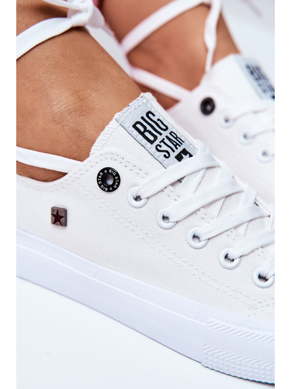BIG STAR SHOES Scarpe da ginnastica classiche Big Star da donna - Bianco