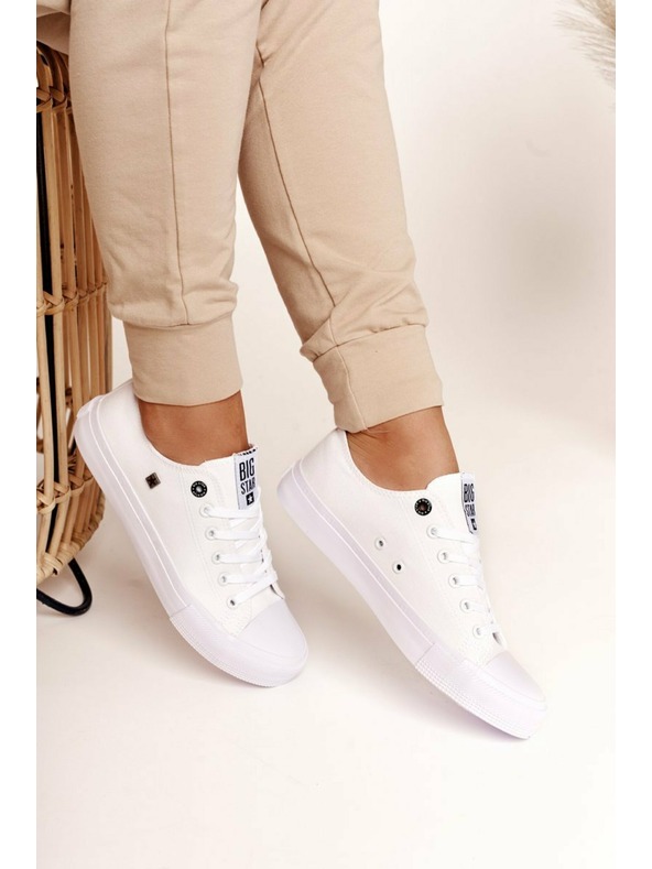 BIG STAR SHOES Scarpe da ginnastica classiche Big Star da donna - Bianco