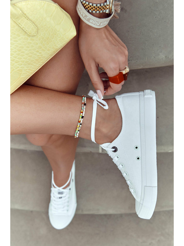 BIG STAR SHOES Scarpe da ginnastica classiche Big Star da donna - Bianco