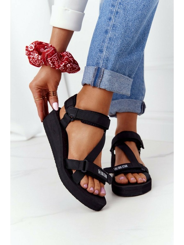 BIG STAR SHOES Sandali sportivi Big Star da donna - Nero