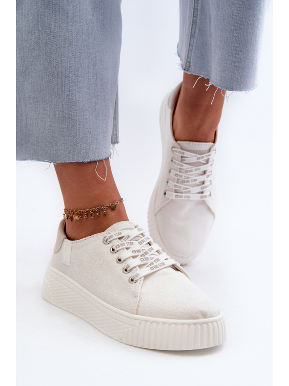 BIG STAR SHOES Sneakers donna MEMORY FOAM SYSTEM BIG STAR Bianco