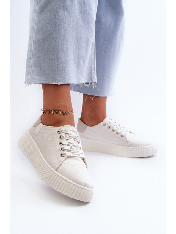 BIG STAR SHOES Sneakers donna MEMORY FOAM SYSTEM BIG STAR Bianco